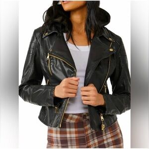 Gorgeous “We The Free” like new vegan leather jacket. Size XL. Zero flaws.